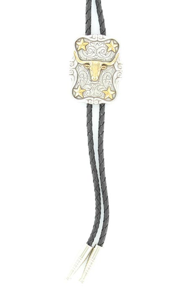 DOUBLE S LONGHORN STAR BOLO TIE - ACCESSORIES OTHER  - 22822