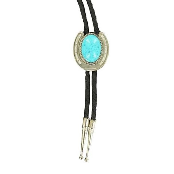 M&F BOLO HORSESHOE TURQUOISE STONE - ACCESSORIES OTHER  - 22108