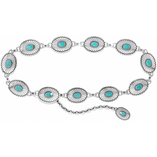 JUSTIN  FARMINGTON CONCHOS TURQUOISE - ACCESSORIES BELT LADIES - C21221