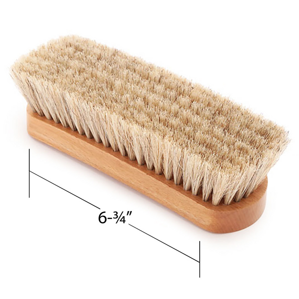 M&F 100% HORSEHAIR BOOT BRUSH GREY - ACCESSORIES BOOT CARE  - 0401006