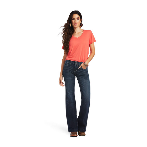 ARIAT TROUSER PERFECT RISE AISHA - LADIES JEANS  - 10040806