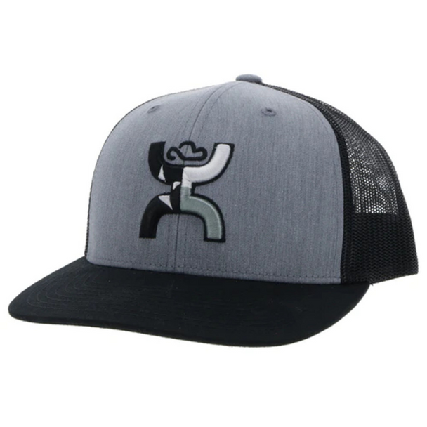 HOOEY TEXICAN GREY BLACK - HATS CAP  - 2220T-GYBK