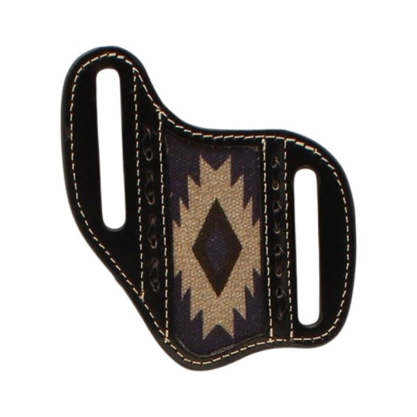 NOCONA SOUTHWEST BLACK KNIFE SHEATH - ACC KNIVE SHEATH  - 1806101