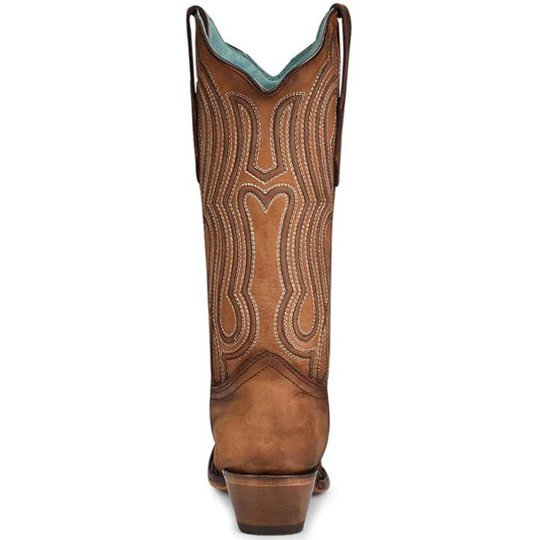 CORRAL LD SHEDRON BROWN EMBROIDERY - BOOT LADIES  - C3869