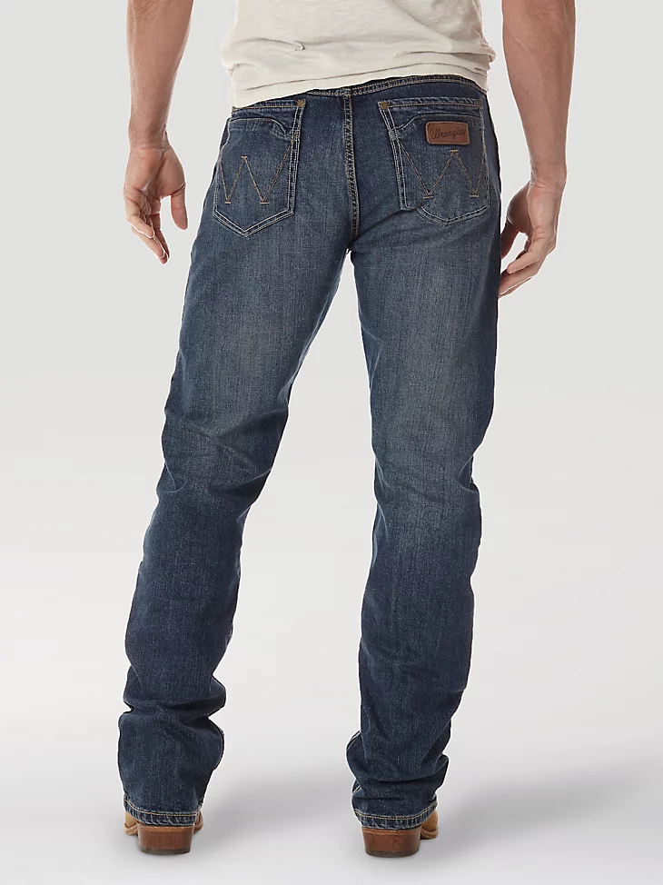 Wrangler Retro Slim Fit Bootcut Layton - Mens Jeans - Wlt77Ly - Picture 1 of 28