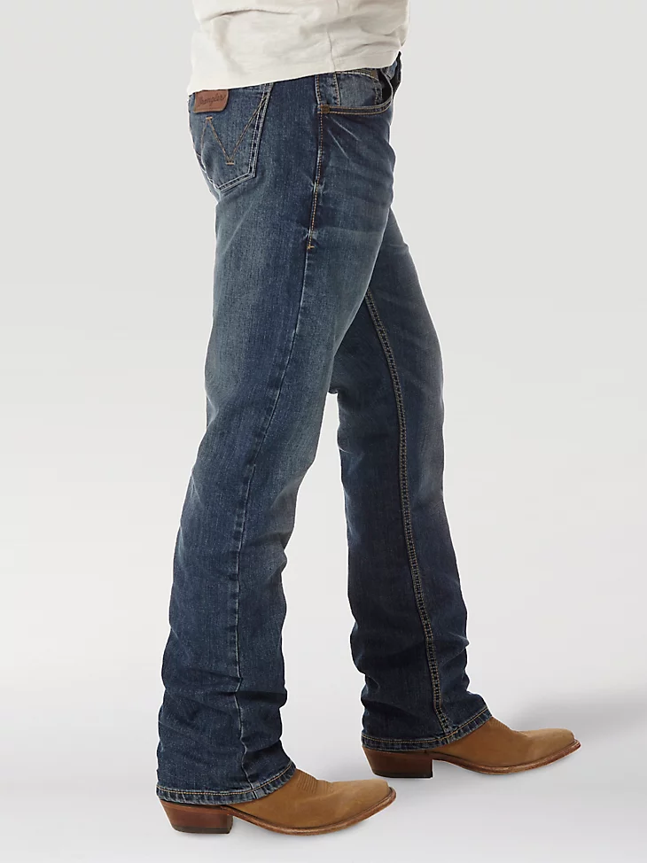 Wrangler Retro Slim Fit Bootcut Layton - Mens Jeans - Wlt77Ly - Picture 3 of 28