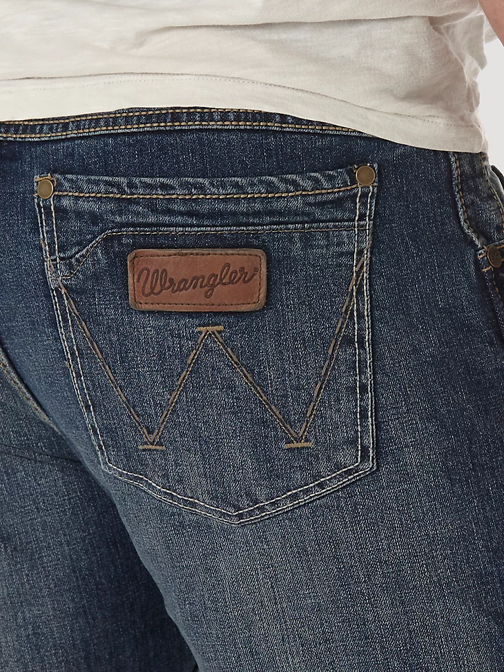 Wrangler Retro Slim Fit Bootcut Layton - Mens Jeans - Wlt77Ly - Picture 4 of 28