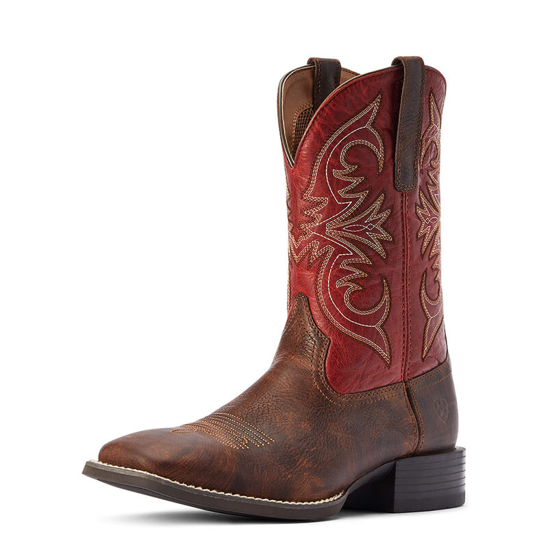 Ariat Sport Pardner Matte Brown - Boot Mens Western - 10042391