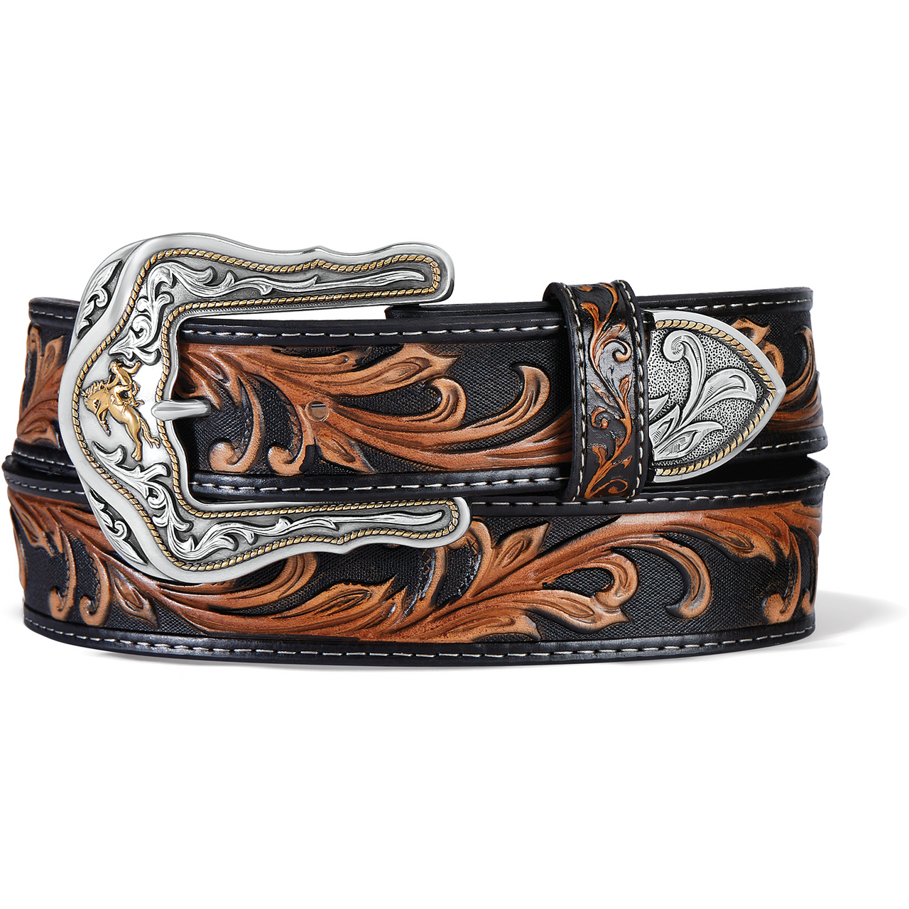 Tony Lama Westerly Ride Brown - Accessories Belt Men - C41519 - Picture 1 of 21