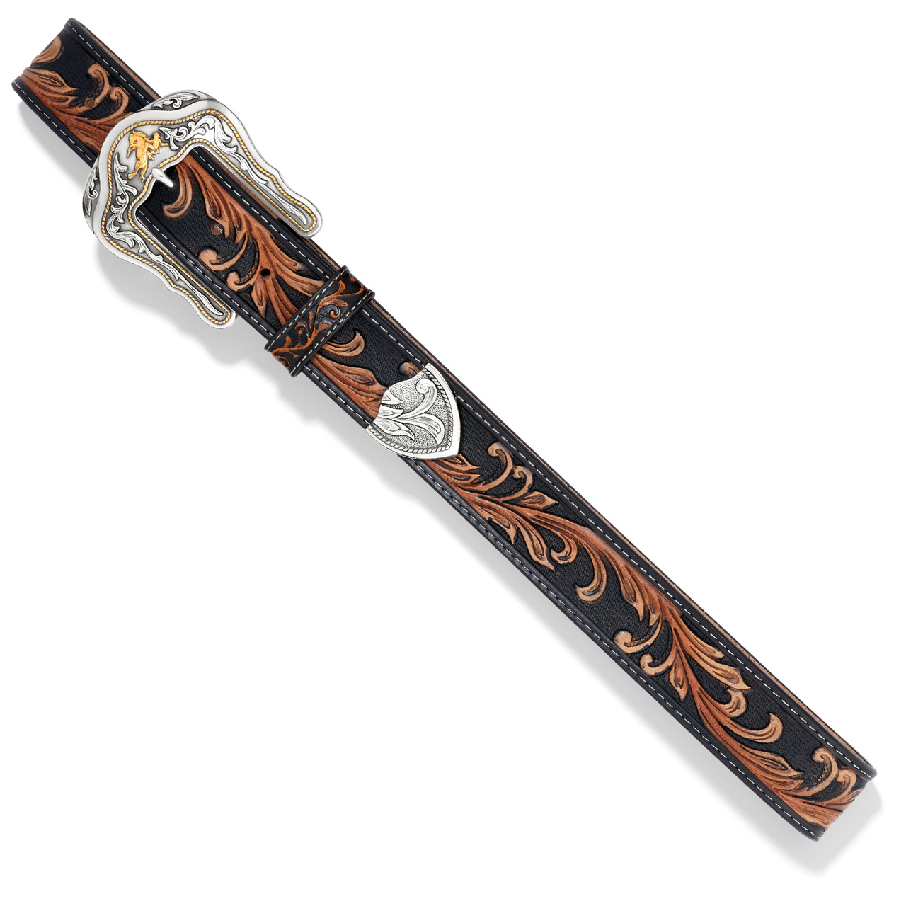Tony Lama Westerly Ride Brown - Accessories Belt Men - C41519 - Picture 3 of 21
