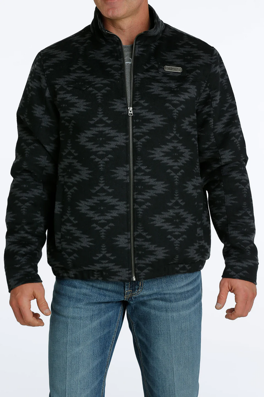 Cinch Black Aztec Concealed Carry - Mens Jacket - Mwj1590002 | eBay