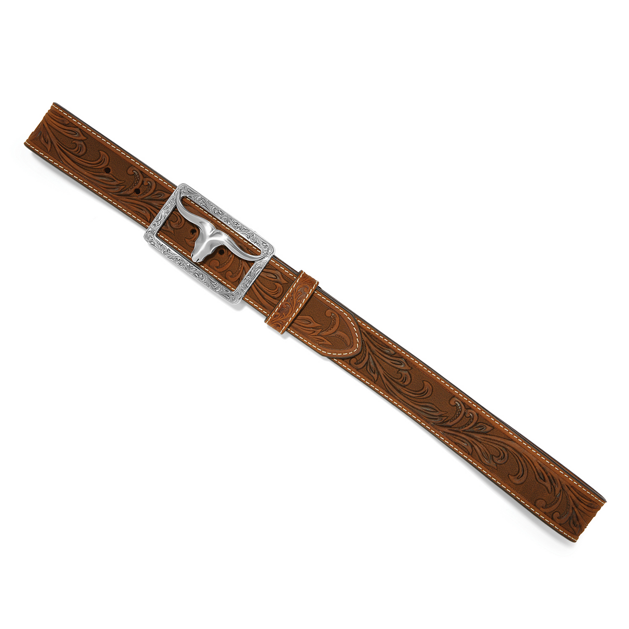 Tony Lama 1 1/2 Bark Stockyard - Accessories Belt Men