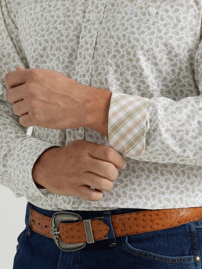 Koszula męska Wrangler George Strait biały nadruk - 112344889 - Zdjęcie 3 z 28
