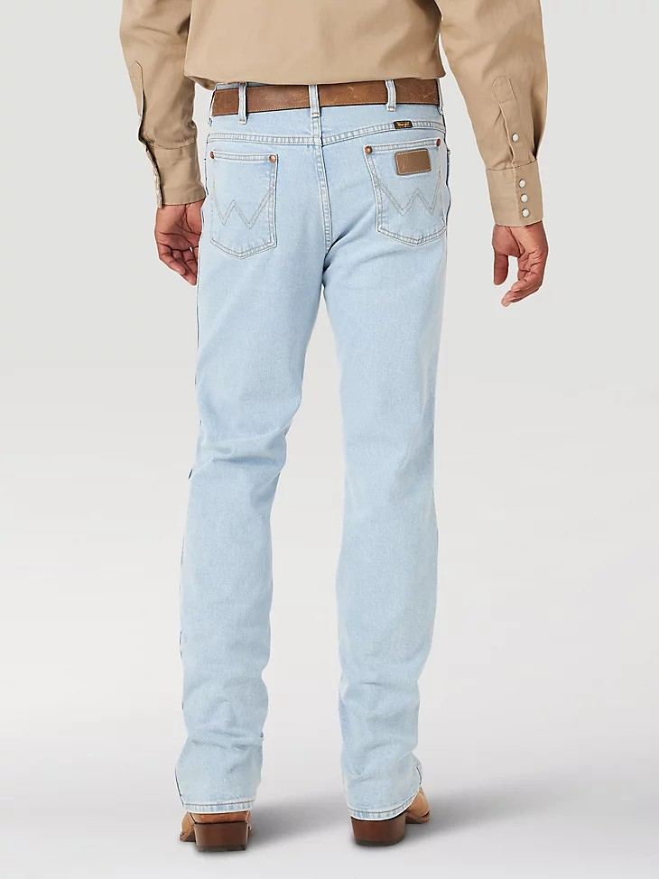 Wrangler Bleach Cowboy geschnitten schmale Passform - Herrenjeans - 936Afgh - Bild 1 von 20
