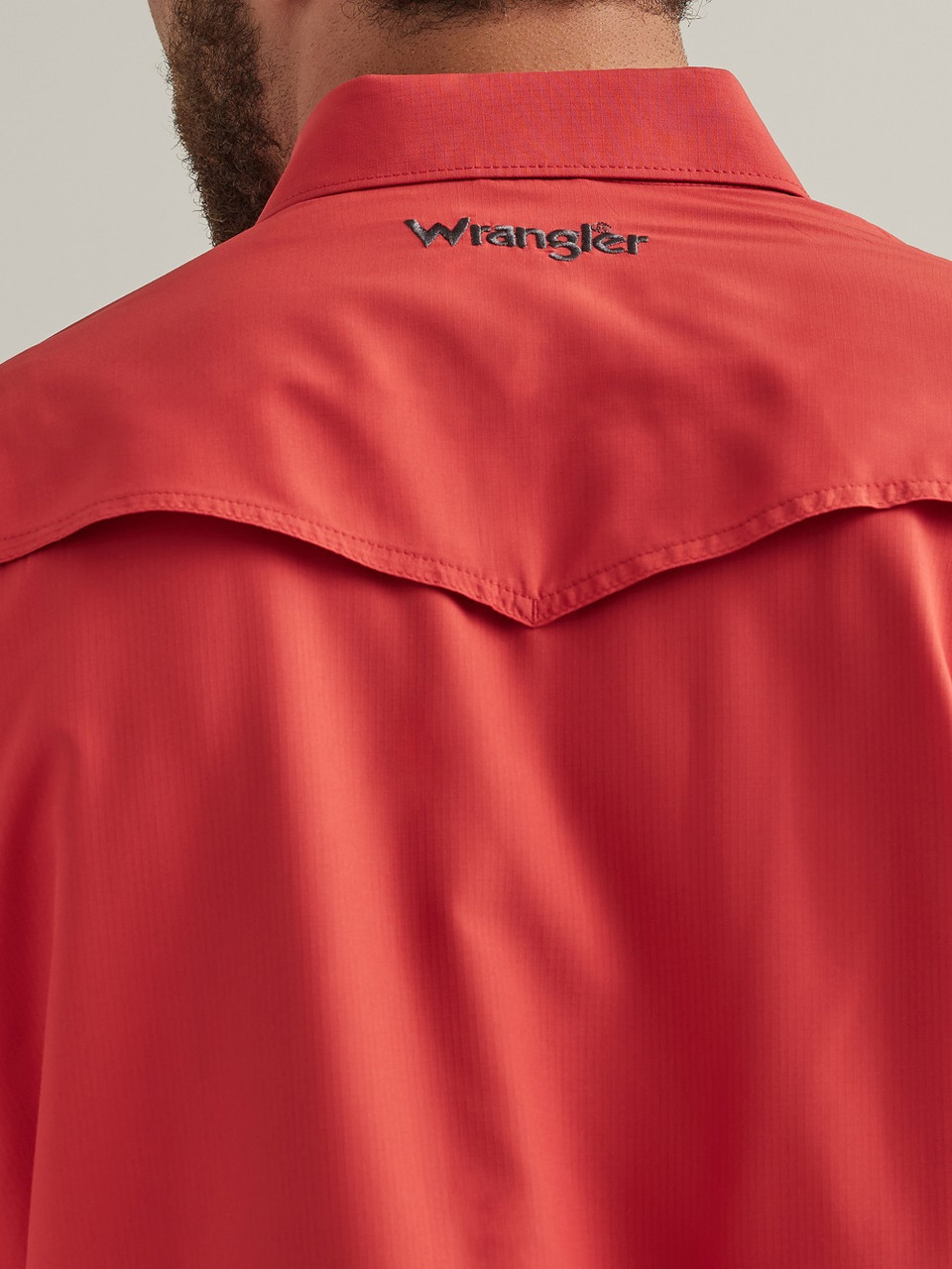 Camisa para hombre Wrangler Classic Fit Performance roja - 112344571 - Imagen 4 de 20
