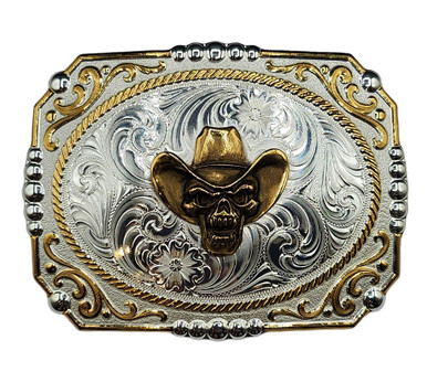 COWBOY SKULL CAMEO 25815-711 MONTANA SILVERSMITHS