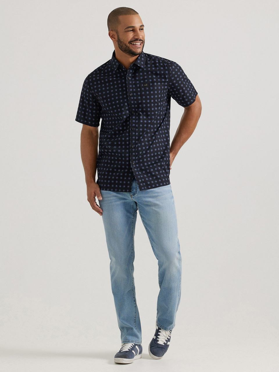 Camisa para hombre Lee Black Surf azul estampado floral - 112347461 - Imagen 3 de 20