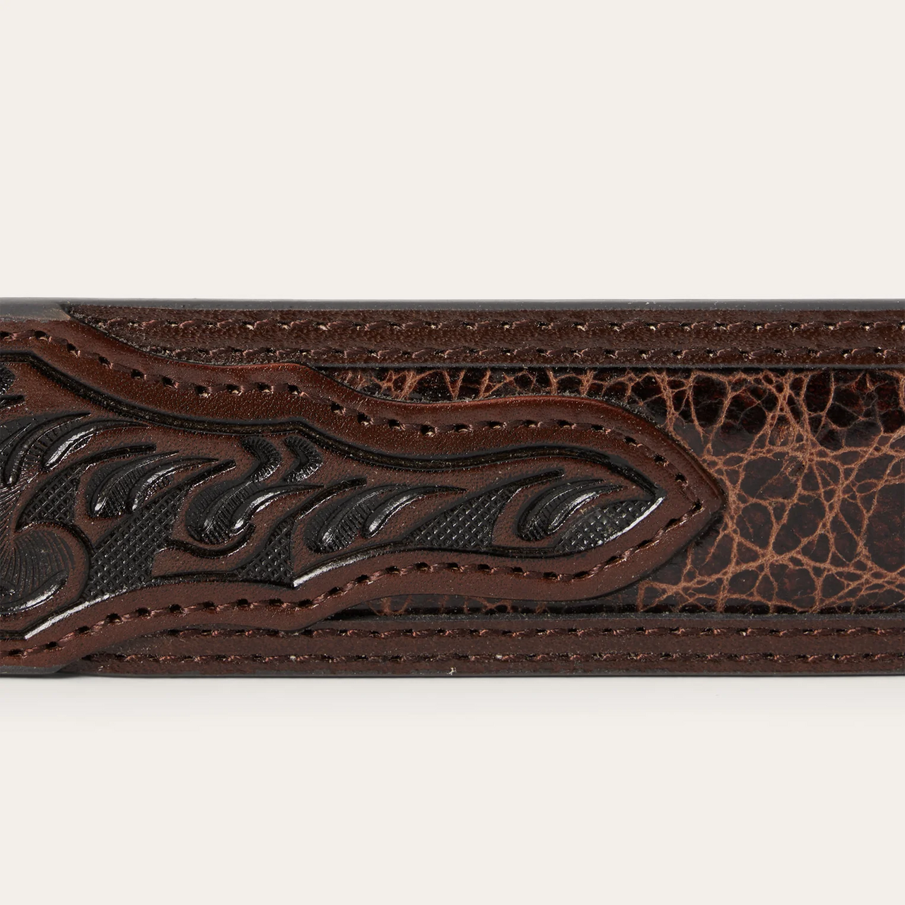 Stetson brauner Cognac Kroko Druck - Zubehör Gürtel Herren - 9911500 - Bild 4 von 32