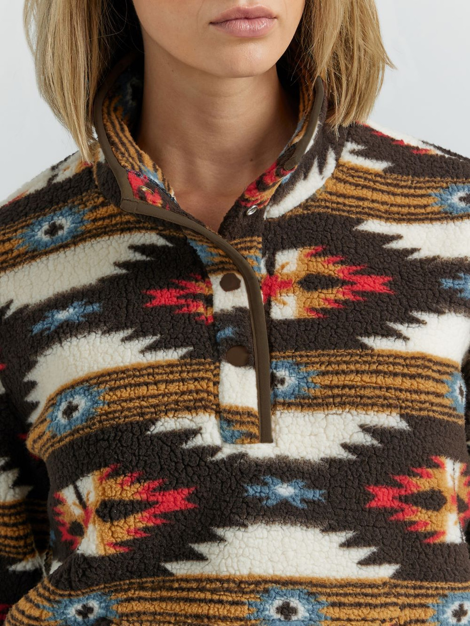 Pullover Wrangler Southwestern Sherpa - Sudadera para mujer - 112353121 - Imagen 6 de 49