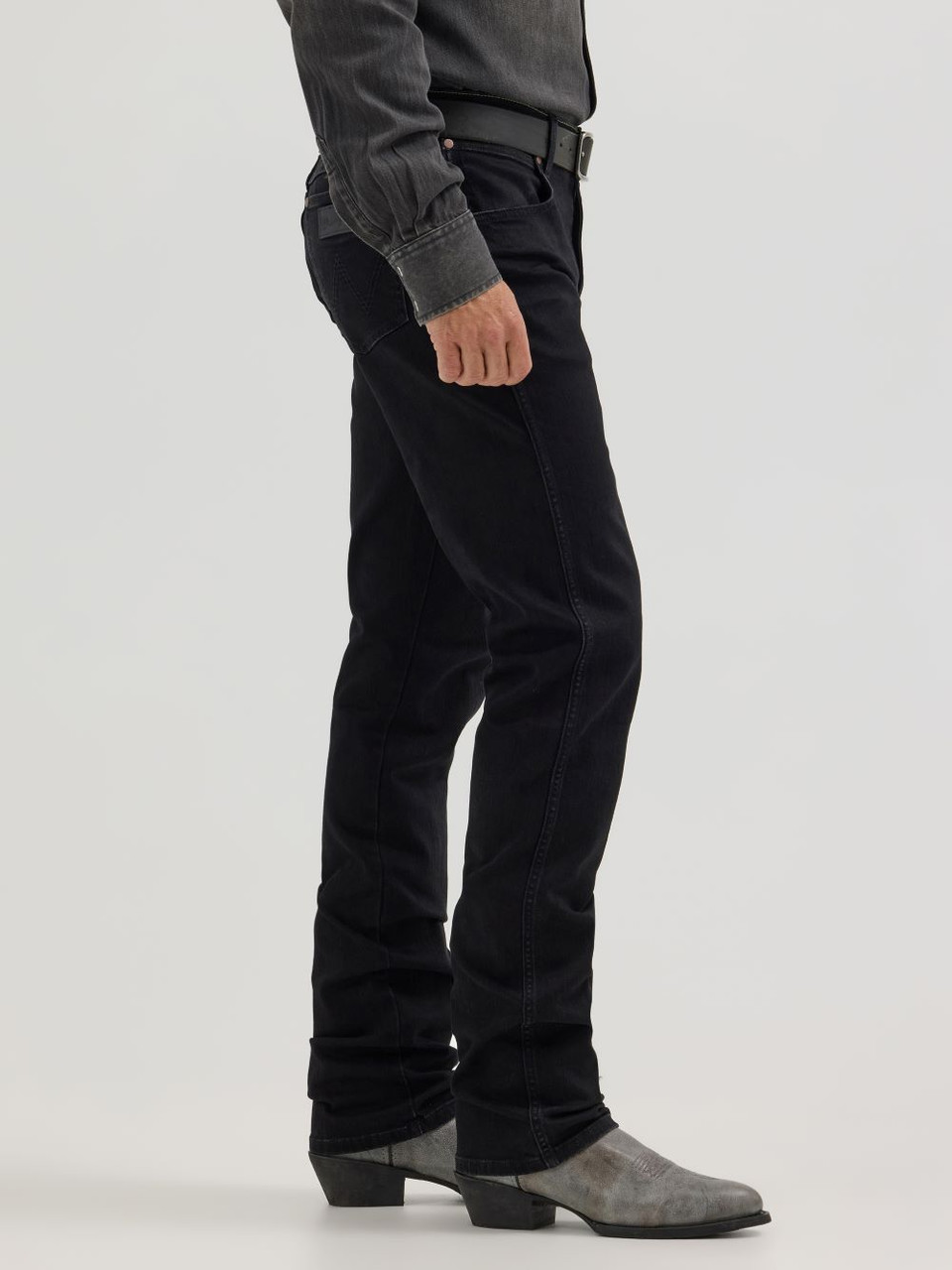 Wrangler Retro Slim Straight Black - Herren Jeans - 112358240 - Bild 3 von 55