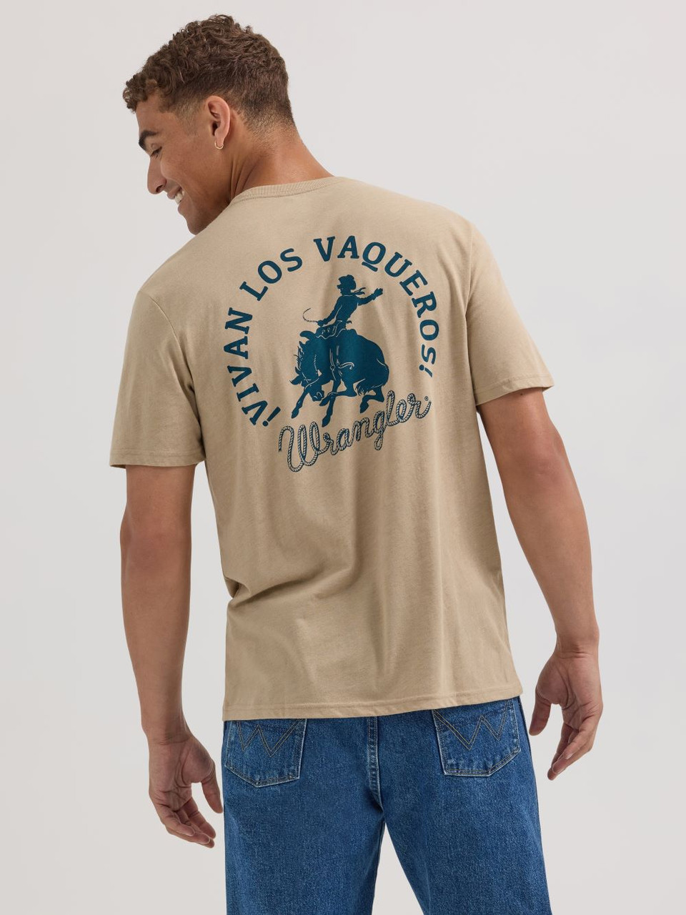 Wrangler Vivan Los Vaqueros Heather - Herren T-Shirt - 112354210 - Bild 1 von 20
