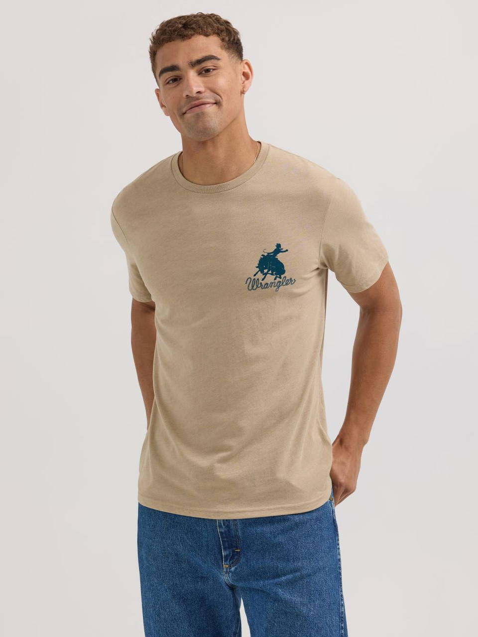 Wrangler Vivan Los Vaqueros Heather - Herren T-Shirt - 112354210 - Bild 2 von 20