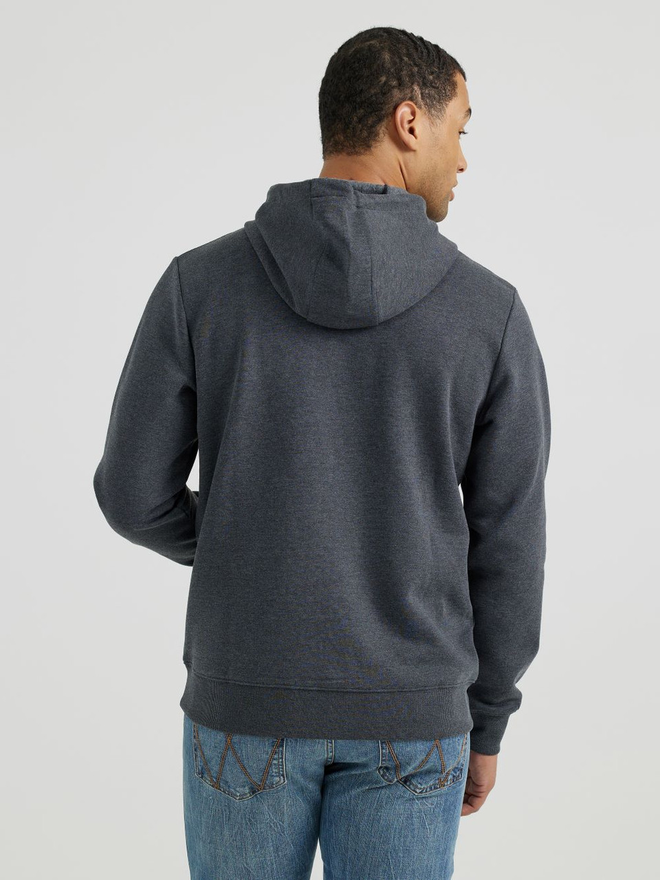 Wrangler Washed Black Skull Hoodie - Herren Kapuzenpullover - 112354247 - Bild 2 von 15