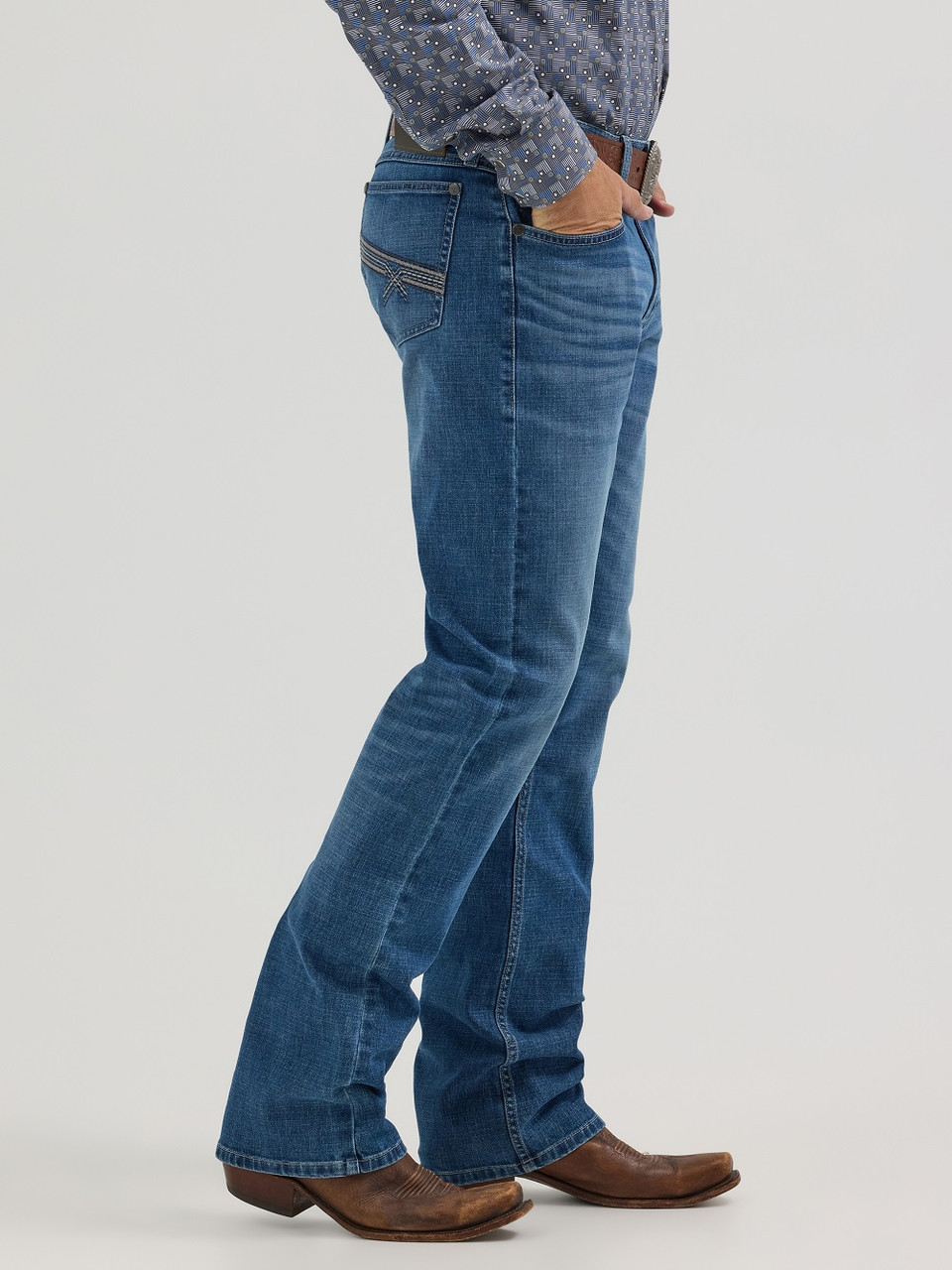 Wrangler 20X Vintage Bootcut Beckner - Mens Jeans - 112358241 - Picture 3 of 55