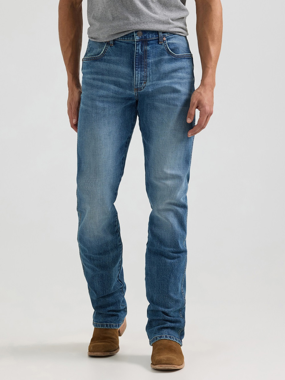 Wrangler Retro Slim Boot Cut Harris - Jeans Uomo - 112361323 - Foto 2 di 55
