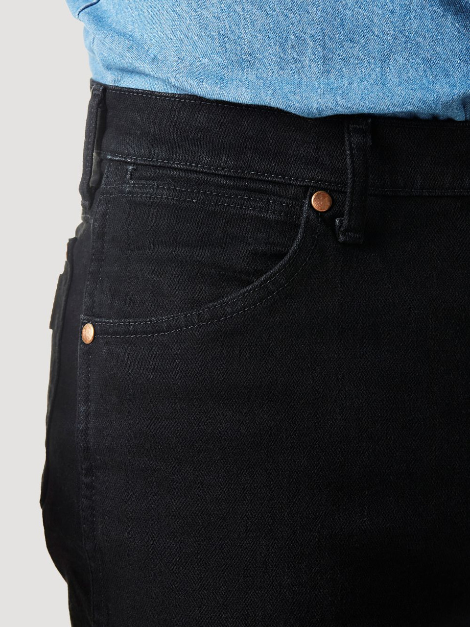 Wrangler Cowboy Cut Original Fit Black - Mens Jeans - 112336395 - Picture 5 of 45