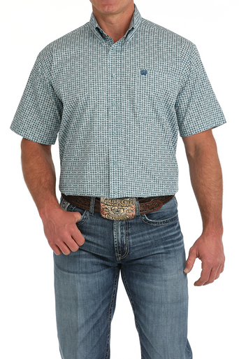 GREEN GEOMETRIC PRINT MTW1111475 CINCH