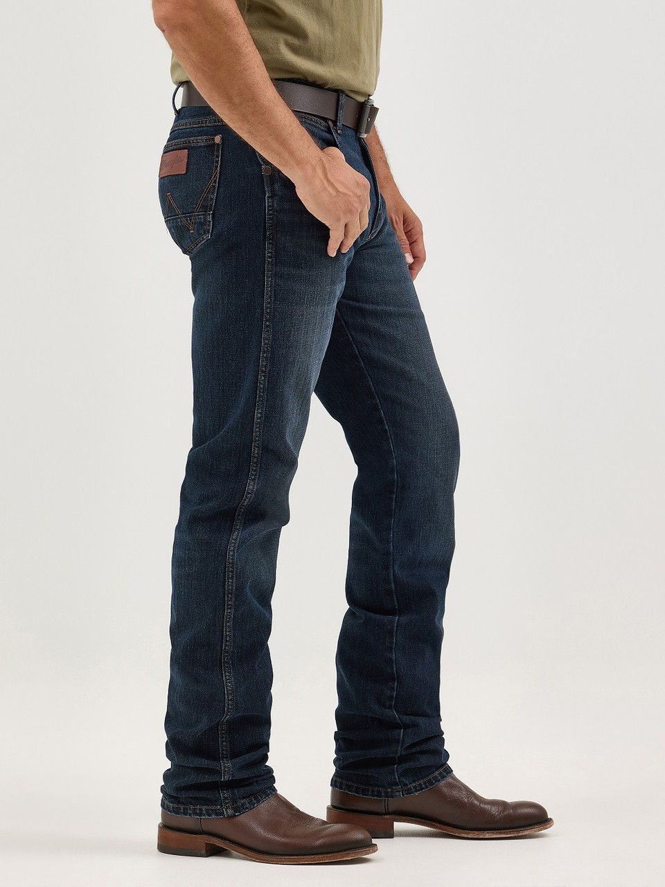 Pantalones de mezclilla para hombre Wrangler retro ajustados rectos - 112367881 - Imagen 3 de 50