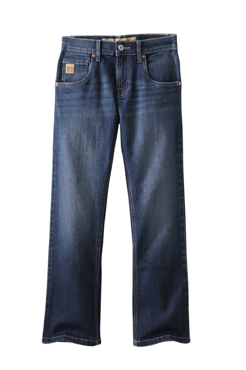 как выглядит Cinch Slim Dark Indigo Stone - Kids Boys Jeans - Mb16741006 фото
