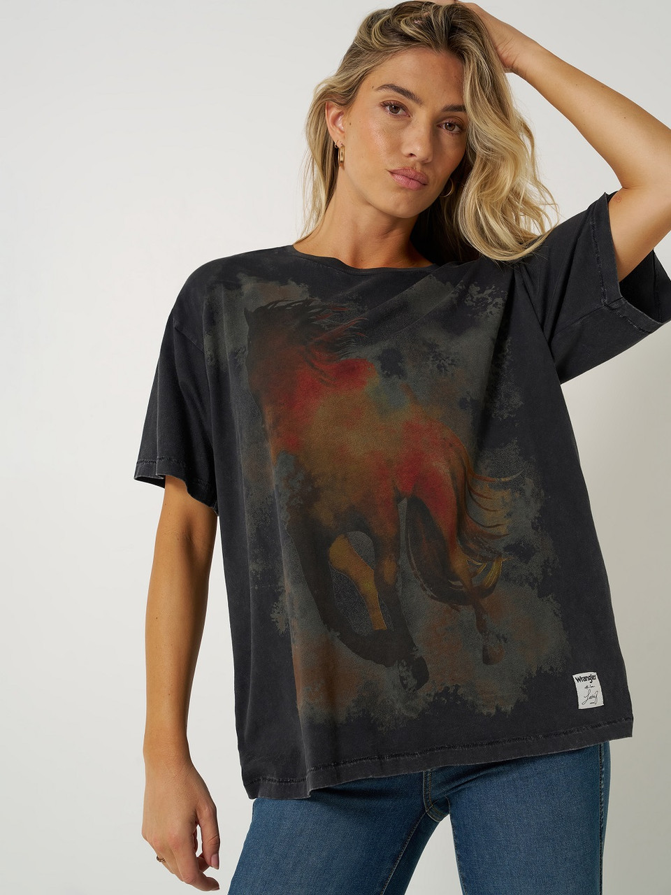 Wrangler Lainey Wilson Wild Horses - Damen T-Shirt - 112370411 - Bild 4 von 20