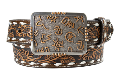 Angel Ranch Women’s Belt, Bronze, XL Angel Ranch® Ladies main image 4