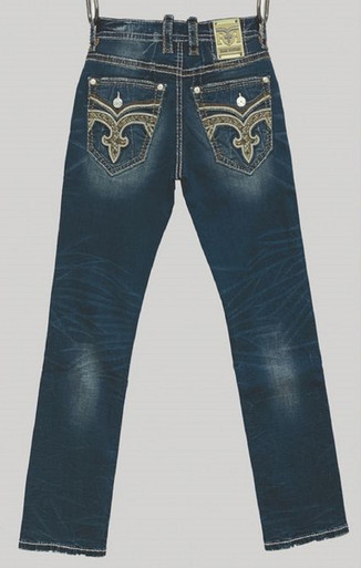 ジョワジールロワ GAEL-J203-DARK-WASH-STRAIGHT-