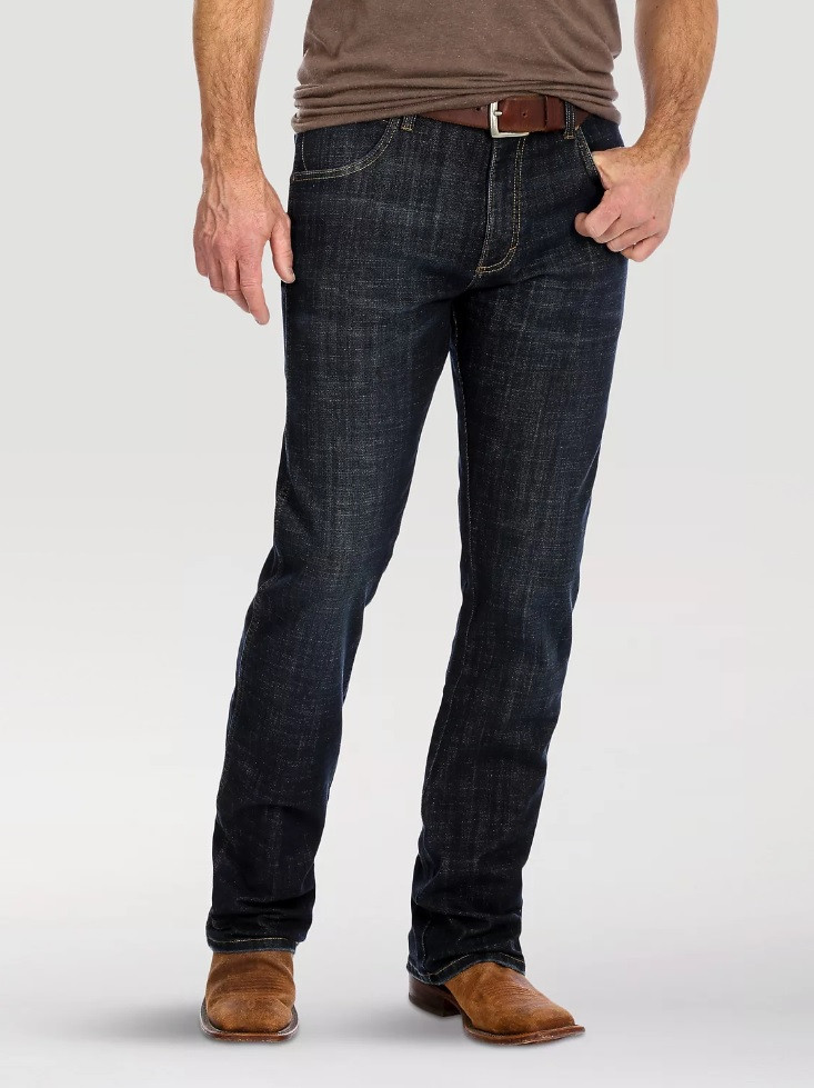Wrangler Retro Slim Fit Bootcut Dax - Mens Jeans - 77Mwzdx | eBay