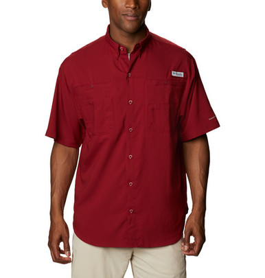 Columbia Men's Alabama Crimson Tide Tamiami Shirt - Black