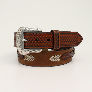 ariat rawhide arrow weave lacing - accessories belt men - a1037508