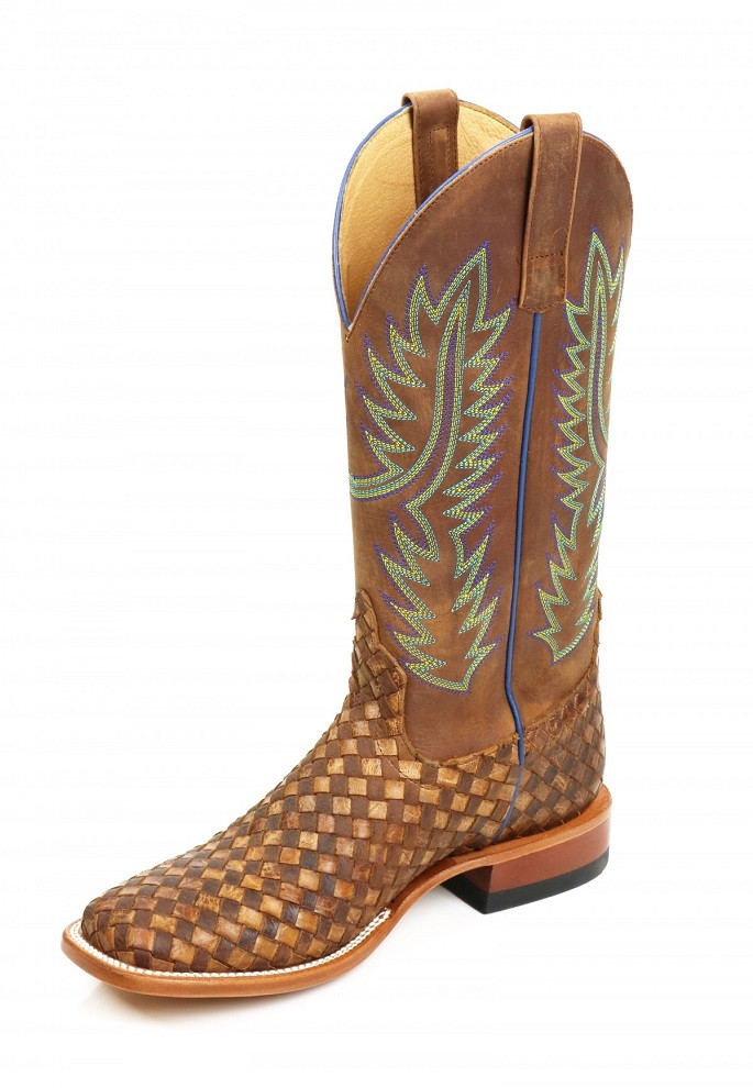 Horse Power Unbeweavable Toast Antiq Bison - Boot Mens Western - Hp1758 - Picture 1 of 52