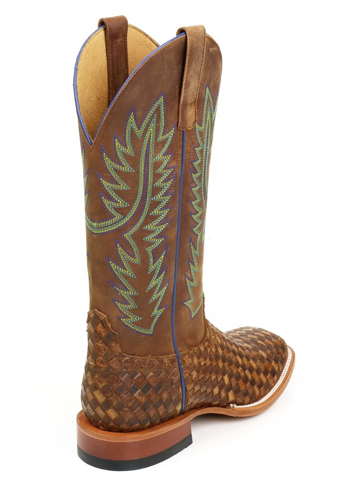 Horse Power Unbeweavable Toast Antiq Bison - Boot Mens Western - Hp1758 - Picture 3 of 52