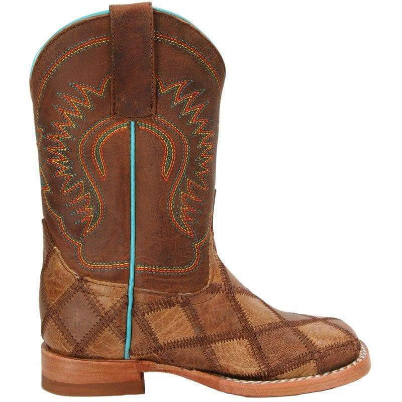 Horse Power Youth Crazy Train Patchwork - Stiefel Kinder Jungen - Hpk-1053 - Bild 4 von 52