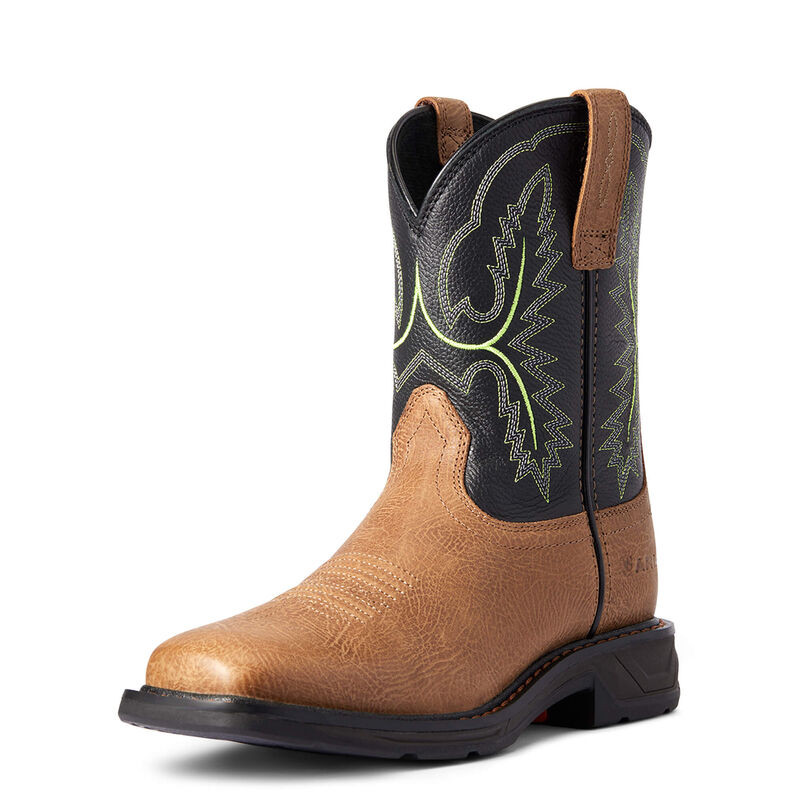 Ariat Workhog Xt Tumbled Bark - Boot Kids Boys - 10035884