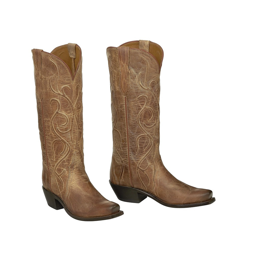 Lucchese Patsy Tan Corded - Boot Ladies - M5109.74