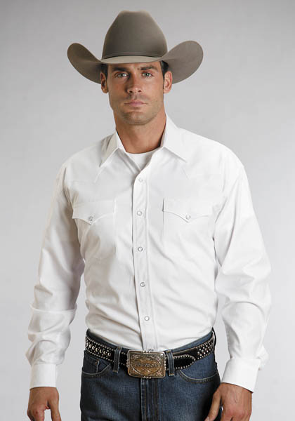 Stetson Pinpoint weiß Oxford Druckknopf - Herrenhemd - 11-001-0465-1025 Wh - Bild 1 von 18