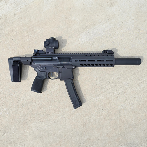 Sig Sauer MPX Exclusive with SB Tactical Brace & Trijicon MRO