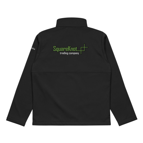 SquareKnot Logo'd Columbia soft shell jacket SquareKnot Logo'd Columbia soft shell jacket