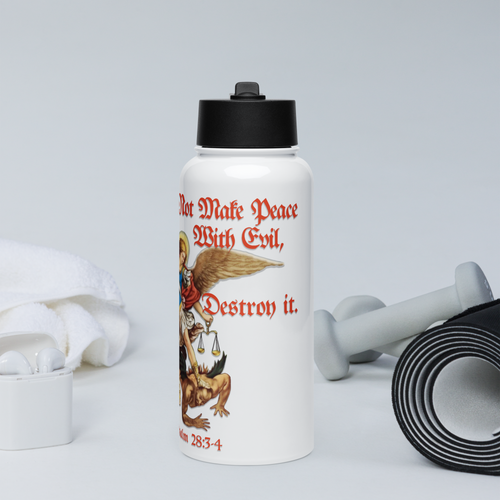 Triumphant Stainless Steel Water Bottle - Straw Lid Triumphant Stainless Steel Water Bottle - Straw Lid