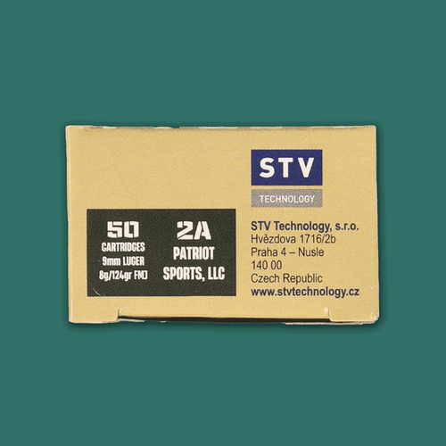 Patriot Sports 9mm Luger 124gr FMJ - 1000rd Case Patriot Sports 9mm Luger 124gr FMJ - 1000rd Case