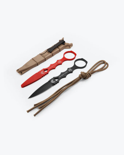 Benchmade SOCP Combo: Blade & Trainer w/ Sand Sheath